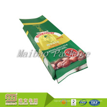 Guangzhou Aluminum Foil Side Gusset Flexible Packaging Custom Design Printed Green Coffee Tea Bags